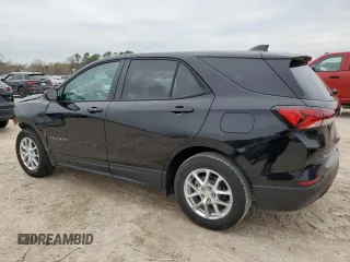 2024 Chevrolet Equinox LS with VIN 3GNAX5EGXRL290483, listed as a Copart auction lot 88916035 with 5,100 mi miles and Clean Title. Bid and sale history available at carsss.com. Image 2.