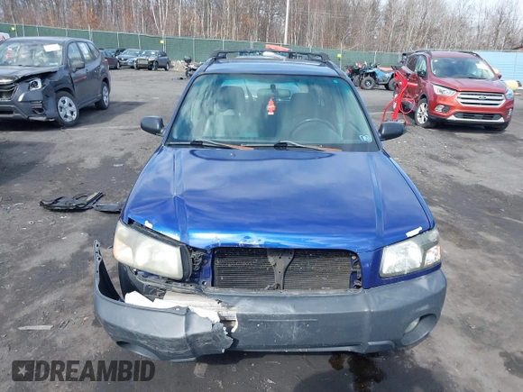 2003 Subaru Forester X with VIN JF1SG63633H748955, listed as a IAAI auction lot 41681834 with 236,196 mi miles. Bid and sale history available at carsss.com. Image 12.