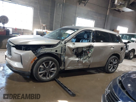 2024 Infiniti QX60 Luxe с VIN 5N1DL1FS2RC342984, выставлен на аукционе IAAI как лот 41435087 с пробегом 18 142 миль миль и . История ставок и продаж доступна на DreamBid. Изображение 15.