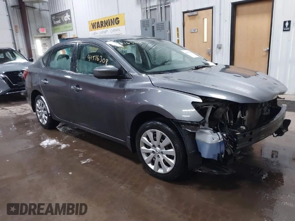 2019 Nissan Sentra S with VIN 3N1AB7AP6KY388074, listed as a IAAI auction lot 41931532 with 34,005 mi miles and . Bid and sale history available at DreamBid. Image 1.