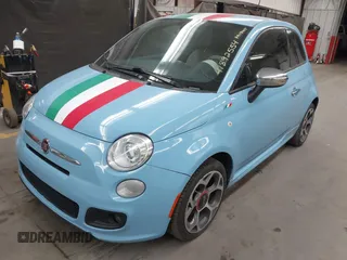 2016 FIAT 500 Sport with VIN 3C3CFFBR7GT217394, listed as a IAAI auction lot 41892554 with 128,486 mi miles and . Bid and sale history available at DreamBid. Image 2.