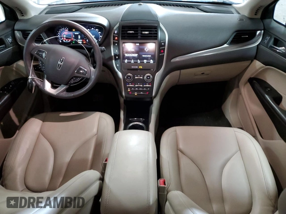 2019 Lincoln MKC Standard with VIN 5LMCJ1D93KUL46542, listed as a Copart auction lot 84537734 with 94,603 mi miles and Salvage Title. Bid and sale history available at DreamBid. Image 8.