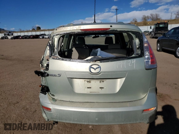2008 Mazda 5 Sport with VIN JM1CR293480313785, listed as a Copart auction lot 81551454 with 152,885 mi miles and Salvage Title. Bid and sale history available at carsss.com. Image 6.