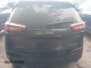 2015 Jeep Cherokee Limited with VIN 1C4PJMDS9FW635481, listed as a IAAI auction lot 42118784 with 154,776 mi miles. Bid and sale history available at carsss.com. Image 15.