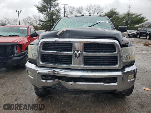2010 Dodge Ram 2500 ST with VIN 3D7TT2CT0AG162610, listed as a Copart auction lot 81395934 with 0 mi miles and Salvage Title. Bid and sale history available at carsss.com. Image 5.