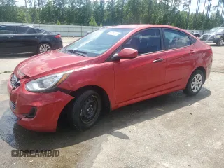 2013 Hyundai Accent GLS with VIN KMHCT4AE9DU561796, listed as a Copart auction lot 61794385 with 115,624 mi miles and Salvage title. Bid and sale history available at DreamBid. Image 1.