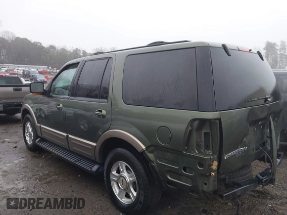 2003 Ford Expedition Eddie Bauer with VIN 1FMEU17L63LA33504, listed as a IAAI auction lot 41555416 with 248,636 mi miles. Bid and sale history available at carsss.com. Image 6.