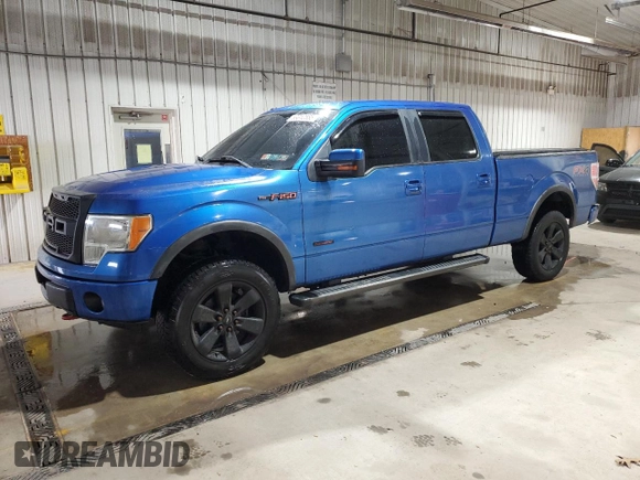 2011 Ford F-150 XLT with VIN 1FTFW1ET2BFC32004, listed as a Copart auction lot 53312555 with 146,096 mi miles and Salvage Title. Bid and sale history available at carsss.com. Image 1.