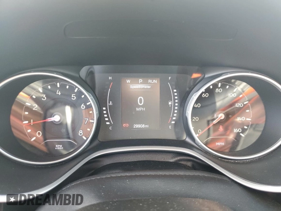 2019 Jeep Compass Altitude z VIN 3C4NJDBB0KT846787, wystawiony jako Copart lot #64287575 z przebiegiem 29 908 mil mil oraz Szkoda całkowita • Salvage title. Historia ofert i sprzedaży dostępna na DreamBid. Obrazek 9.