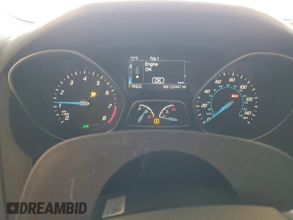 2014 Ford Focus Titanium with VIN 1FADP3N29EL382646, listed as a Copart auction lot 60757385 with 123,447 mi miles and Non repairable. Bid and sale history available at DreamBid. Image 9.