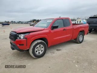 2024 Nissan Frontier S with VIN 1N6ED1CL8RN647457, listed as a Copart auction lot 45520685 with 3,260 mi miles and Salvage Title. Bid and sale history available at carsss.com. Image 1.