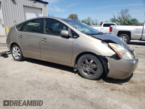 2008 Toyota Prius with VIN JTDKB20U983299242, listed as a Copart auction lot 53867585 with 166,829 mi miles and Salvage Title. Bid and sale history available at DreamBid. Image 4.