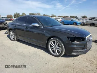 2013 Audi S6 Prestige with VIN WAUF2AFC4DN119123, listed as a Copart auction lot 77705184 with 78,216 mi miles and Salvage Title. Bid and sale history available at carsss.com. Image 4.