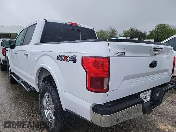 2018 Ford F-150 XL with VIN 1FTEW1E58JKE57207, listed as a IAAI auction lot 41955948 with 172,900 mi miles. Bid and sale history available at carsss.com. Image 1.