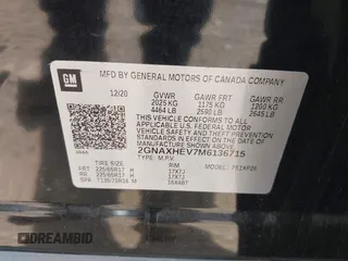 2021 Chevrolet Equinox LS z VIN 2GNAXHEV7M6136715, wystawiony jako IAAI lot #42147388 z przebiegiem Nie podano mil oraz . Historia ofert i sprzedaży dostępna na DreamBid. Obrazek 9.