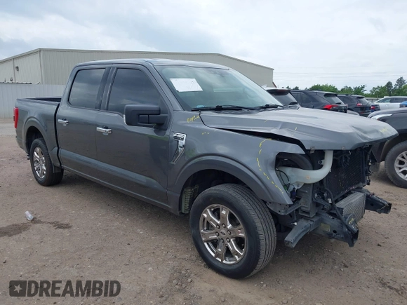 2021 Ford F-150 XL with VIN 1FTEW1CP1MKD21526, listed as a IAAI auction lot 42104907 with 76,317 mi miles and . Bid and sale history available at DreamBid. Image 1.