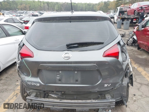 2020 Nissan Kicks SV z VIN 3N1CP5CV9LL519118, wystawiony jako IAAI lot #41899493 z przebiegiem 105 857 mil mil oraz . Historia ofert i sprzedaży dostępna na DreamBid. Obrazek 16.