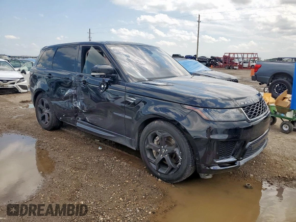 2019 Land Rover Range Rover Sport HSE with VIN SALWR2RV2KA847960, listed as a Copart auction lot 60087215 with 51,424 mi miles and Salvage title. Bid and sale history available at DreamBid. Image 4.