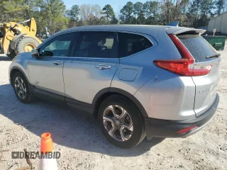 2018 Honda CR-V EX-L with VIN 7FARW1H81JE056901, listed as a Copart auction lot 50576385 with 17,431 mi miles and Salvage Title. Bid and sale history available at carsss.com. Image 2.