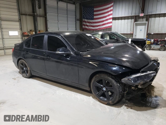 2015 BMW 3 Series 320i with VIN WBA3B1C53FP681398, listed as a Copart auction lot 44566845 with 181,621 mi miles and Salvage title. Bid and sale history available at DreamBid. Image 4.