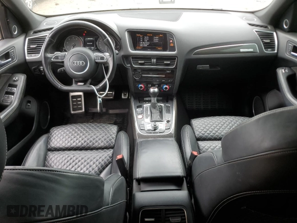 2016 Audi SQ5 Premium Plus with VIN WA1CCAFP1GA051522, listed as a Copart auction lot 70434594 with 130,678 mi miles and Salvage Title. Bid and sale history available at carsss.com. Image 8.