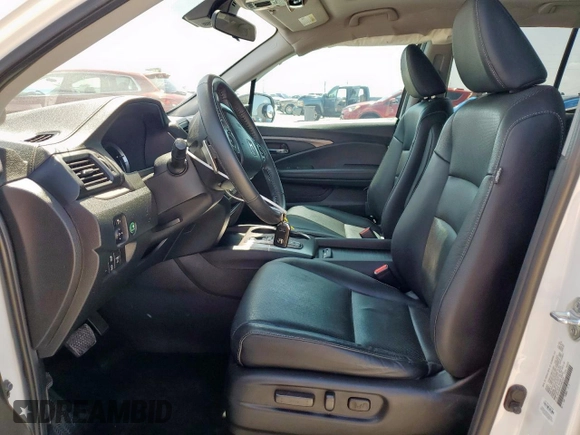 2020 Honda Ridgeline RTL with VIN 5FPYK3F57LB031244, listed as a Copart auction lot 58863795 with 54,318 mi miles and Salvage title. Bid and sale history available at DreamBid. Image 7.