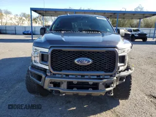2020 Ford F-150 XL with VIN 1FTEW1EP2LFA94951, listed as a Copart auction lot 49684025 with 61,942 mi miles and Salvage Title. Bid and sale history available at carsss.com. Image 5.