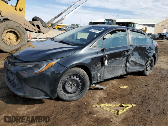 2021 Toyota Corolla LE with VIN 5YFEPMAE1MP236560, listed as a Copart auction lot 45542305 with 69,086 mi miles and Salvage Title. Bid and sale history available at carsss.com. Image 1.