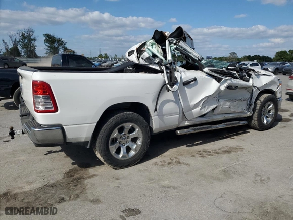 2023 Ram 1500 Lone Star with VIN 1C6RREBT9PN608539, listed as a Copart auction lot 51232855 with 40,512 mi miles and Clean Title. Bid and sale history available at carsss.com. Image 3.