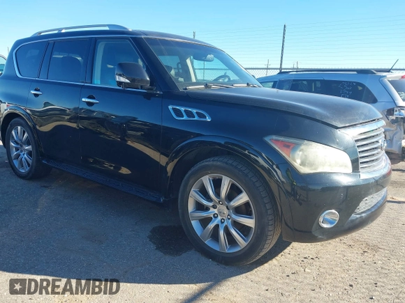2013 Infiniti QX56 с VIN JN8AZ2NF5D9530702, выставлен на аукционе IAAI как лот 40918020 с пробегом 185 768 миль миль и . История ставок и продаж доступна на DreamBid. Изображение 1.