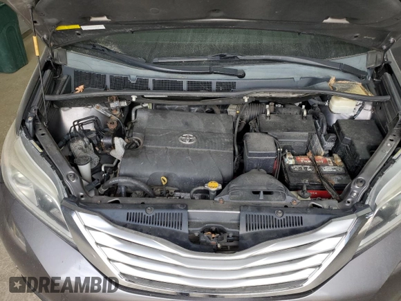2015 Toyota Sienna Limited with VIN 5TDDK3DC4FS109455, listed as a Copart auction lot 59036135 with 121,250 mi miles and Salvage title. Bid and sale history available at DreamBid. Image 12.