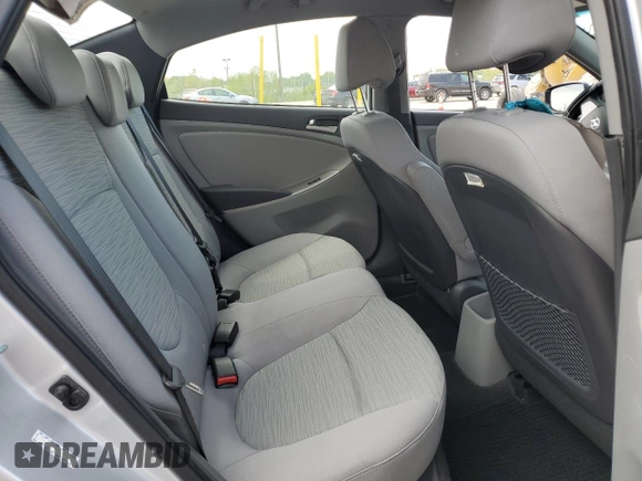 2017 Hyundai Accent SE z VIN KMHCT4AE8HU269482, wystawiony jako Copart lot #55582095 z przebiegiem 23 736 mil mil oraz Szkoda całkowita • Salvage title. Historia ofert i sprzedaży dostępna na DreamBid. Obrazek 10.