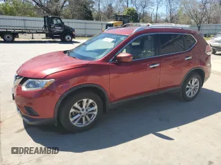 2016 Nissan Rogue S with VIN KNMAT2MT8GP688990, listed as a Copart auction lot 49648115 with 160,657 mi miles and Salvage Title. Bid and sale history available at DreamBid. Image 1.