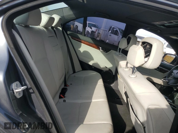 2009 Mercedes-Benz C 300 Sport with VIN WDDGF54XX9R062859, listed as a Copart auction lot 51638665 with 132,065 mi miles and Salvage Title. Bid and sale history available at DreamBid. Image 10.