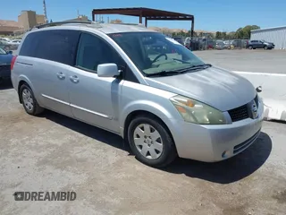2006 Nissan Quest S Special Edition z VIN 5N1BV28U06N100166, wystawiony jako IAAI lot #42540032 z przebiegiem Nie podano mil oraz . Historia ofert i sprzedaży dostępna na DreamBid. Obrazek 1.