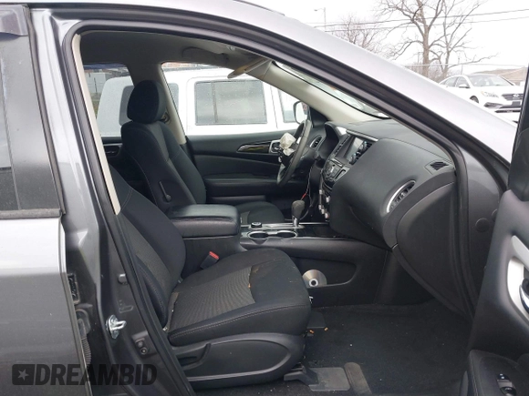 2018 Nissan Pathfinder S z VIN 5N1DR2MM3JC661596, wystawiony jako IAAI lot #41829093 z przebiegiem 115 446 mil mil oraz . Historia ofert i sprzedaży dostępna na DreamBid. Obrazek 5.