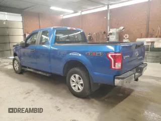 2015 Ford F-150 XLT with VIN 1FTEX1EP6FFC20794, listed as a Copart auction lot 60550415 with 101,324 mi miles and Salvage title. Bid and sale history available at DreamBid. Image 2.