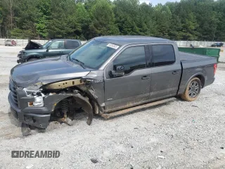 2016 Ford F-150 XL with VIN 1FTEW1CP3GKD20186, listed as a Copart auction lot 59256505 with 112,551 mi miles and Salvage title. Bid and sale history available at DreamBid. Image 1.