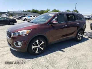 2017 Kia Sorento EX z VIN 5XYPH4A57HG236840, wystawiony jako Copart lot #60555735 z przebiegiem 89 276 mil mil oraz Szkoda całkowita • Salvage title. Historia ofert i sprzedaży dostępna na DreamBid. Obrazek 1.