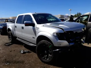 2014 Ford F-150 SVT Raptor with VIN 1FTFW1R67EFC35912, listed as a Copart auction lot 46139684 with 187,454 mi miles and Salvage Title. Bid and sale history available at carsss.com. Image 4.
