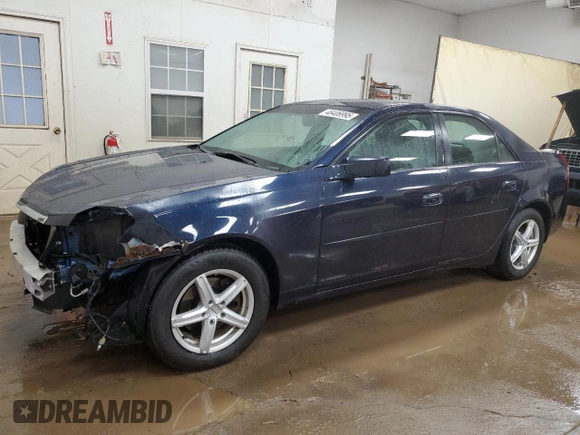 2005 Cadillac CTS with VIN 1G6DM56T150197498, listed as a Copart auction lot 46406995 with 130,104 mi miles and Clean Title. Bid and sale history available at carsss.com. Image 1.