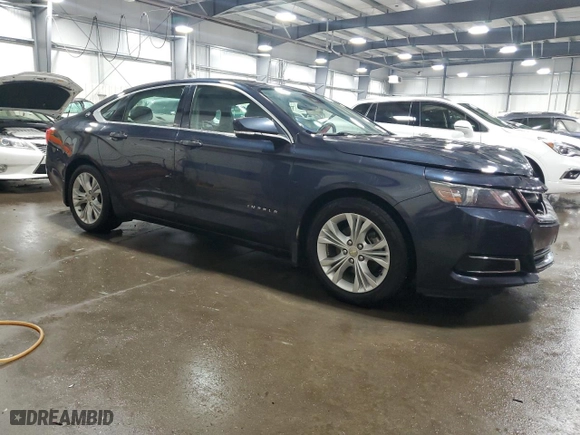 2014 Chevrolet Impala LT Eco with VIN 2G1135SR3E9127352, listed as a Copart auction lot 44616095 with 120,618 mi miles and Salvage Title. Bid and sale history available at carsss.com. Image 4.