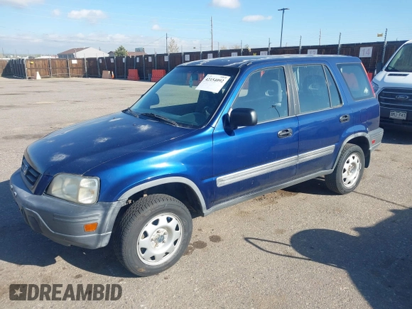 1999 Honda CR-V LX with VIN JHLRD1846XC028583, listed as a IAAI auction lot 42154092 with 200,228 mi miles. Bid and sale history available at carsss.com. Image 2.