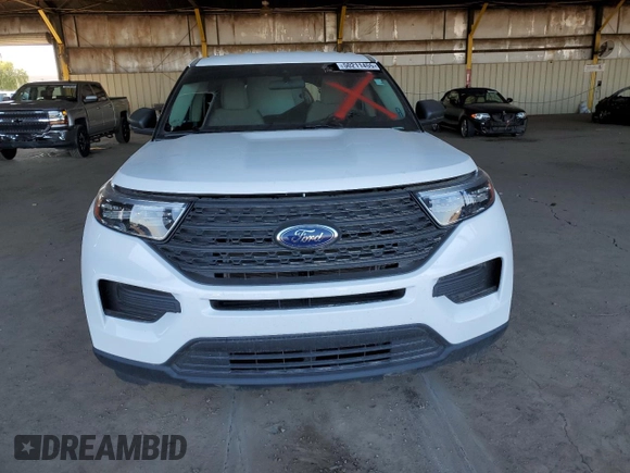2023 Ford Explorer with VIN 1FMSK8BB6PGA00548, listed as a Copart auction lot 50211455 with 11,191 mi miles and Salvage Title. Bid and sale history available at carsss.com. Image 5.