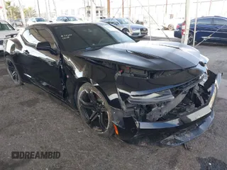 2018 Chevrolet Camaro 1SS with VIN 1G1FE1R75J0105077, listed as a IAAI auction lot 41467368 with 79,625 mi miles and . Bid and sale history available at DreamBid. Image 1.
