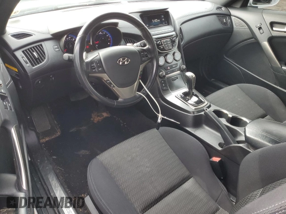 2016 Hyundai Genesis Coupe 3.8L Base with VIN KMHHT6KJ9GU132689, listed as a Copart auction lot 44062165 with 62,676 mi miles and Salvage title. Bid and sale history available at DreamBid. Image 8.
