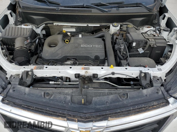 2022 Chevrolet Equinox LT with VIN 3GNAXKEV6NL309974, listed as a Copart auction lot 48933985 with 35,563 mi miles and Salvage Title. Bid and sale history available at DreamBid. Image 12.