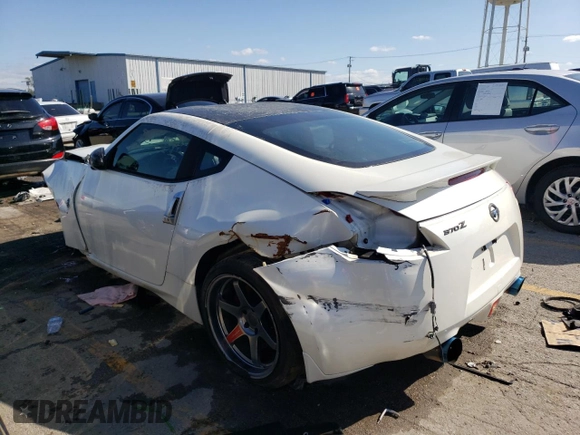 2013 Nissan 370Z with VIN JN1AZ4EH4DM384057, listed as a Copart auction lot 73185154 with 103,939 mi miles and Clean Title. Bid and sale history available at carsss.com. Image 2.