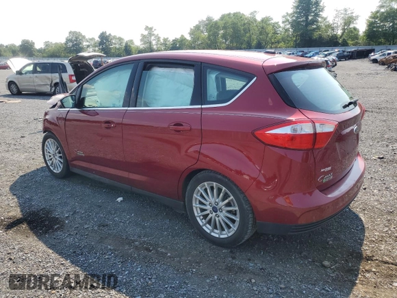 2016 Ford C-Max Energi SEL with VIN 1FADP5CU9GL116093, listed as a Copart auction lot 65725374 with 29,497 mi miles and Salvage Title. Bid and sale history available at carsss.com. Image 2.