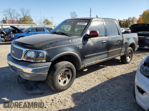 2002 Ford F-150 XLT with VIN 1FTRW08L82KE27440, listed as a Copart auction lot 76366864 with 253,433 mi miles and Clean Title. Bid and sale history available at carsss.com. Image 1.